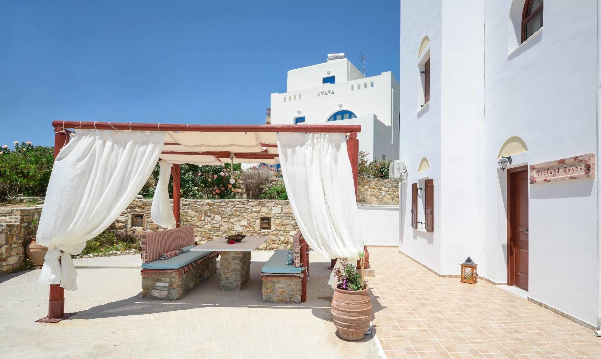 Villa Of Roses In Naxos - Private Villa With Pool Naxos City Εξωτερικό φωτογραφία