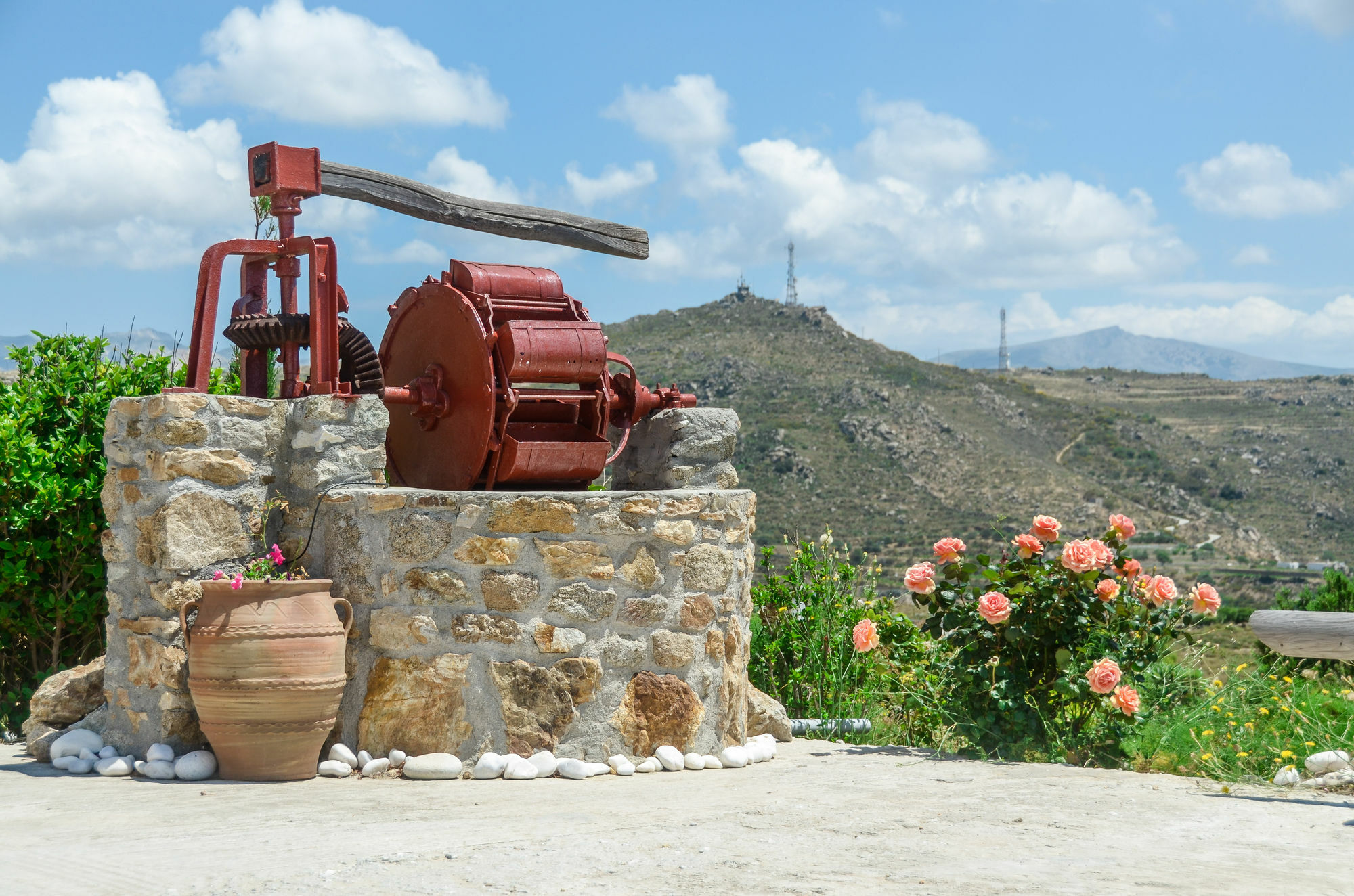 Villa Of Roses In Naxos - Private Villa With Pool Naxos City Εξωτερικό φωτογραφία